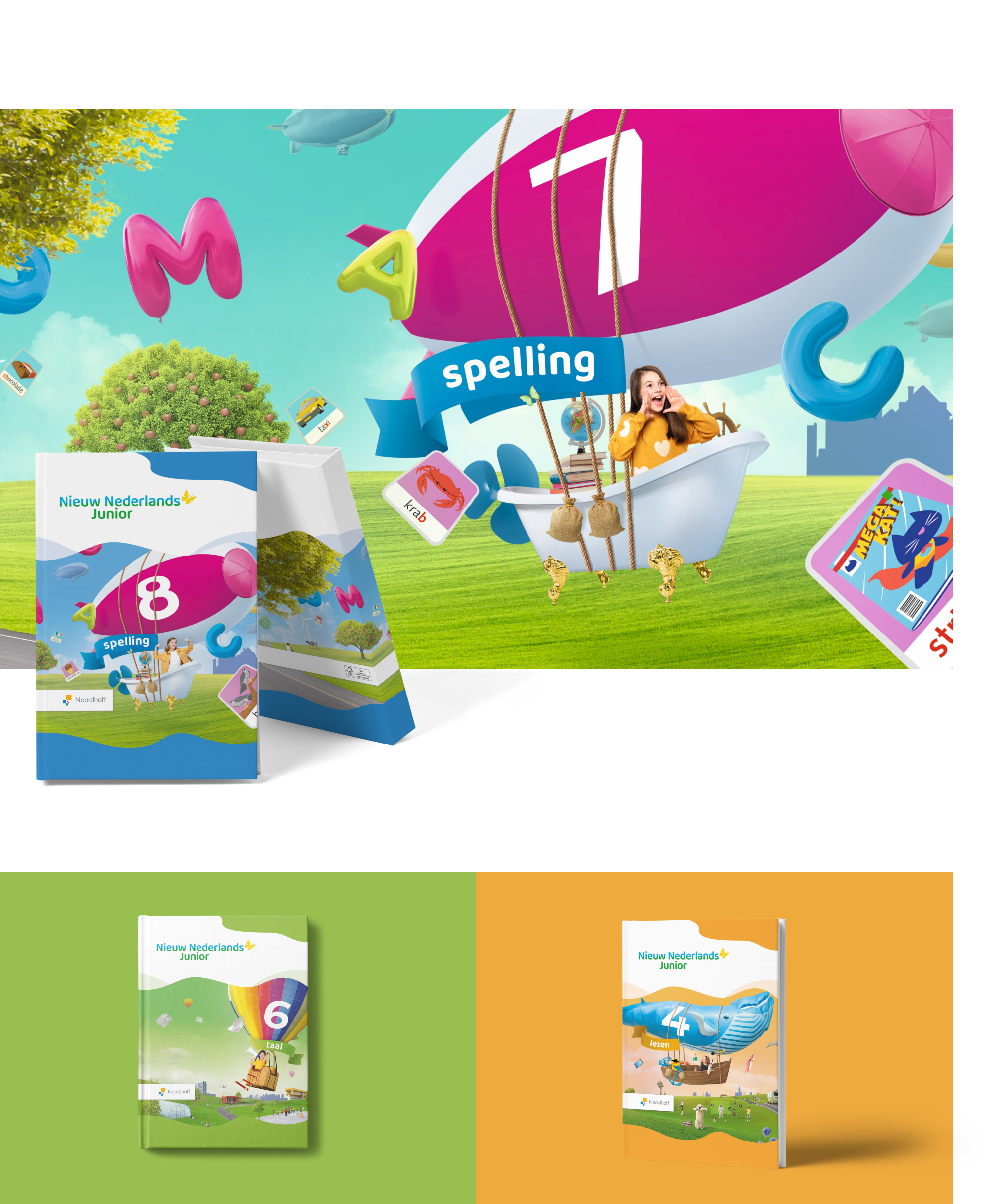 Nieuw Nederlands Junior illustraties